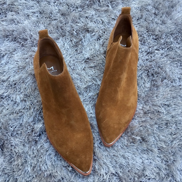 marc fisher tan booties